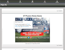 Tablet Screenshot of fsafcunited.com